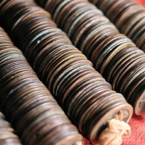 M35 古銭 寛永通宝 約500枚 縄差し まとめ売り 寛永通寳 日本古銭