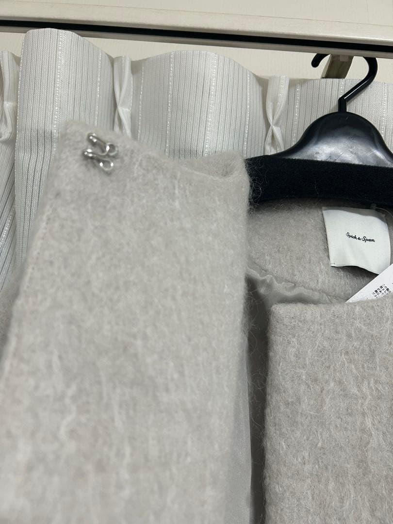 Spick and Span シャギーコクーンコート 36