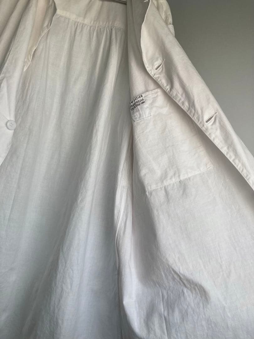 ジャケット・アウター 60s French Military Linen Hospital Coat