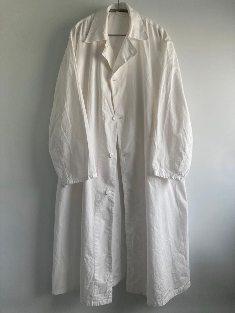 ジャケット・アウター 60s French Military Linen Hospital Coat