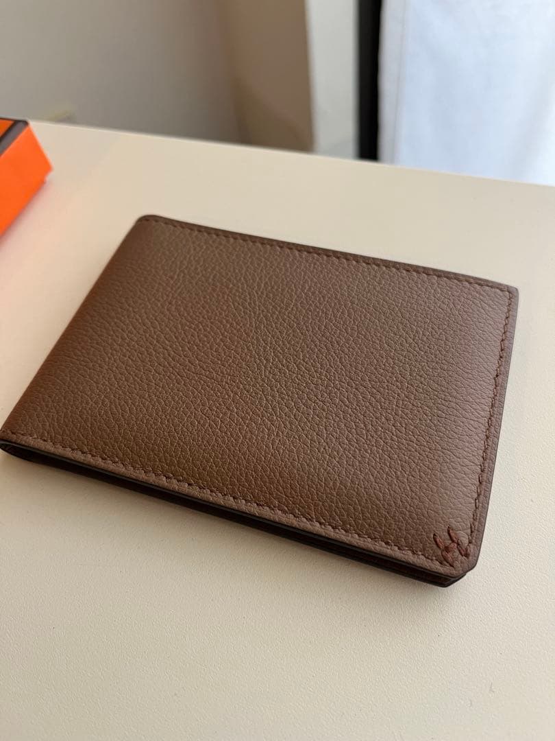 極美品 HERMES Hセリエ 折り財布　カードケース　アルザン