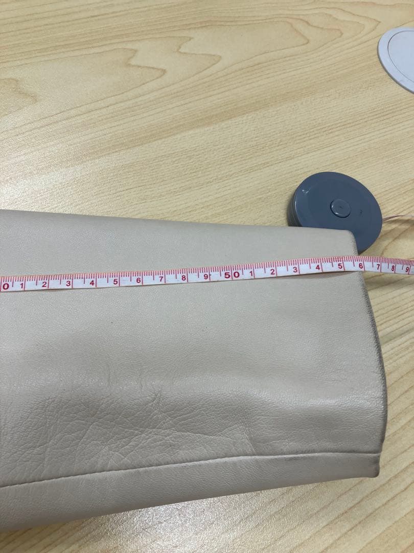 LOEWE アイボリー レザージャケット