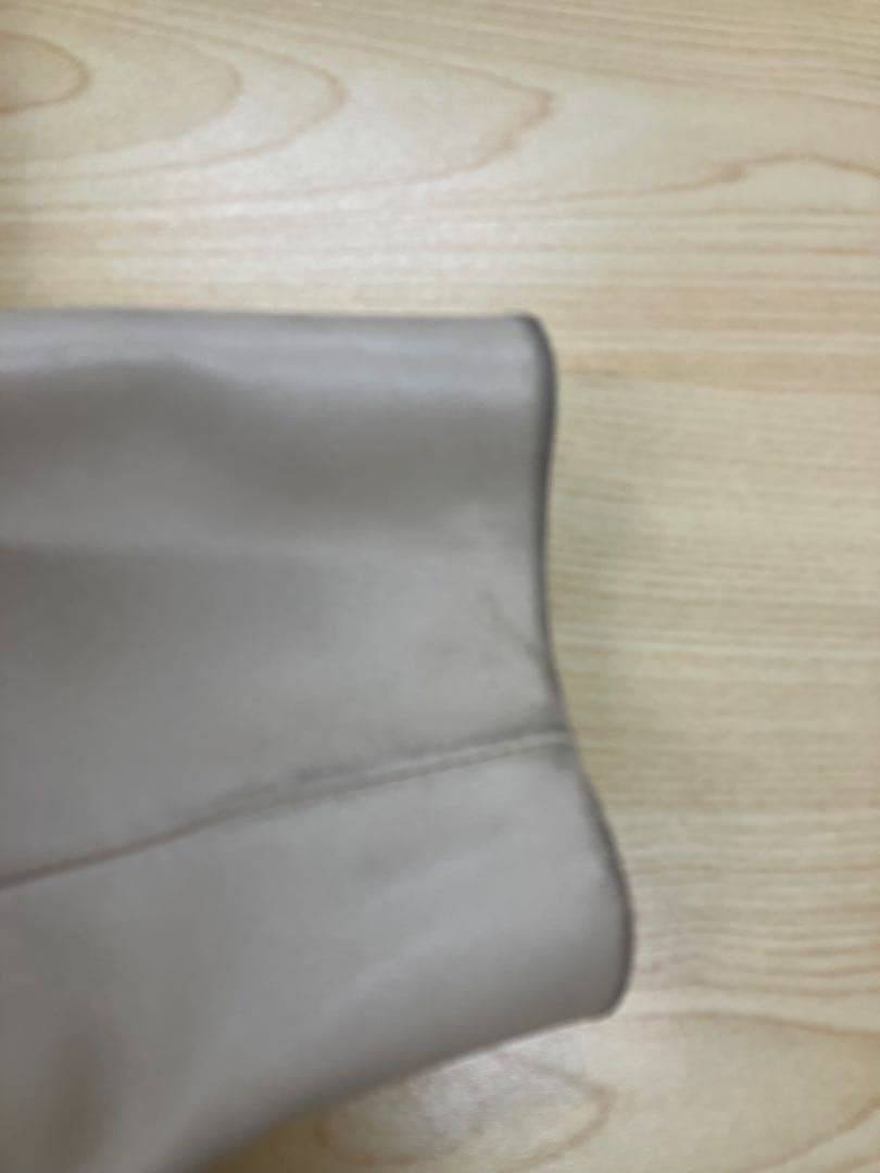 LOEWE アイボリー レザージャケット