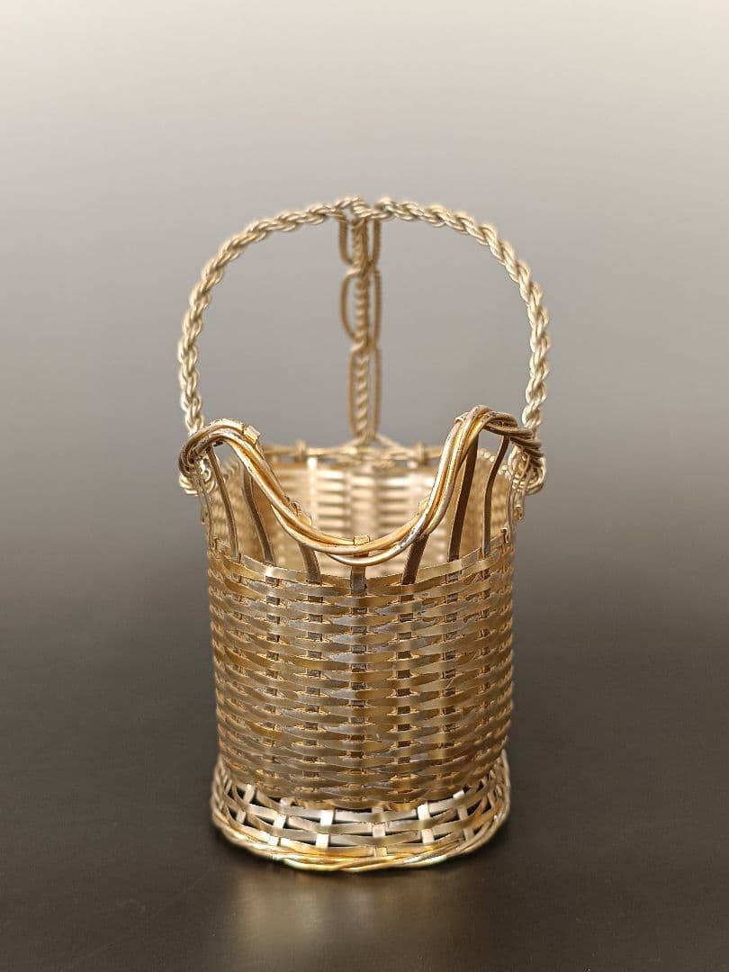 クリストフル Christofle ワインボトル バスケット フランス製