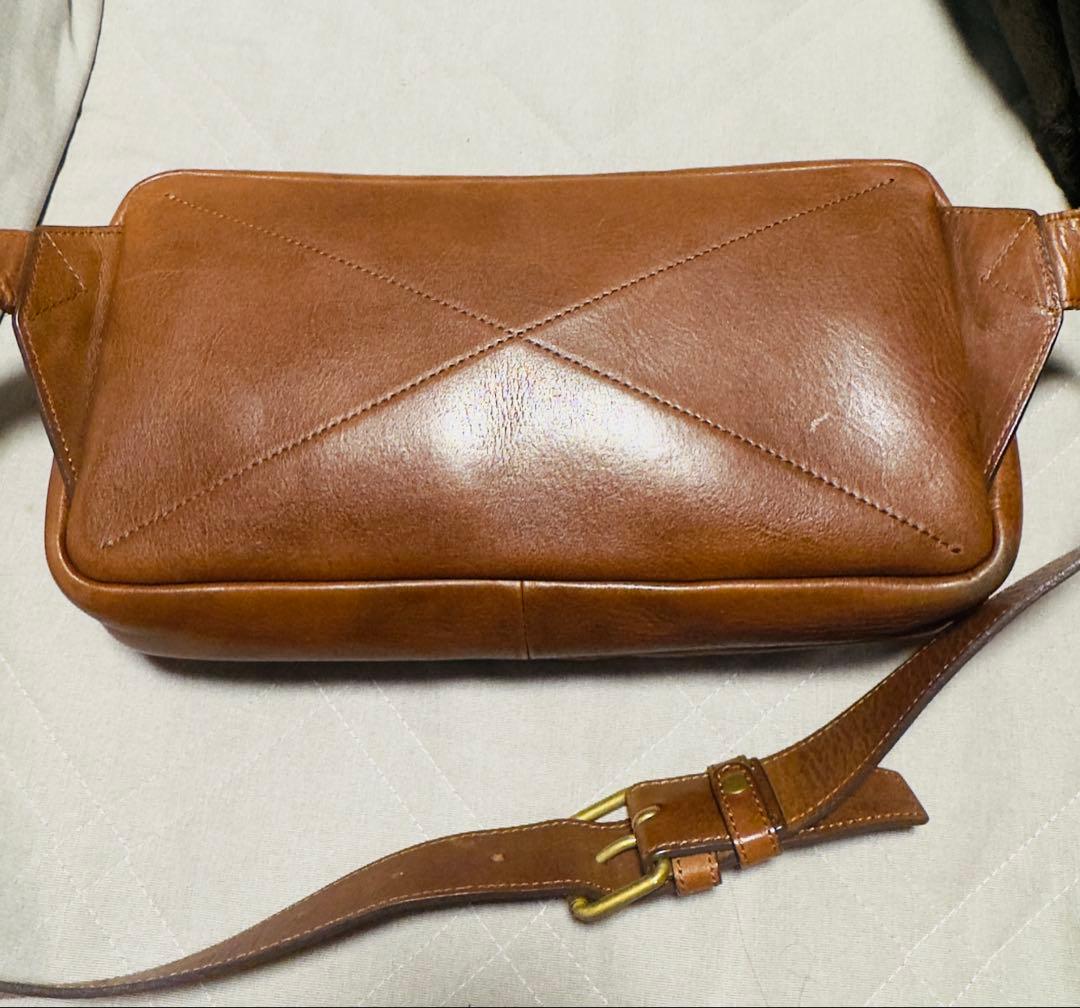 土屋鞄　ビークルトリジップボディバッグ