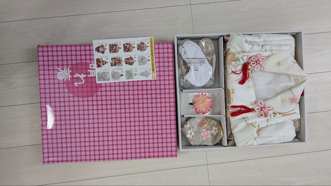 753 七五三　着物　女の子　3歳　女の子