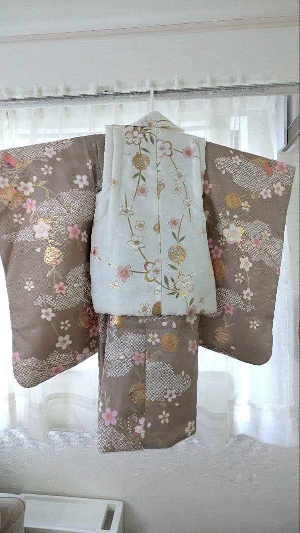 753 七五三　着物　女の子　3歳　女の子