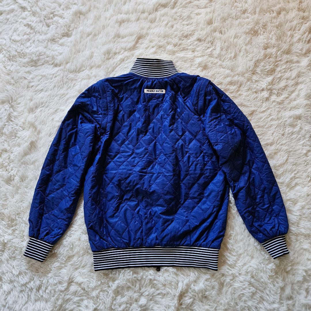 【PEARLY GATES】4way 袖着脱 キルティングジャケット サイズ1