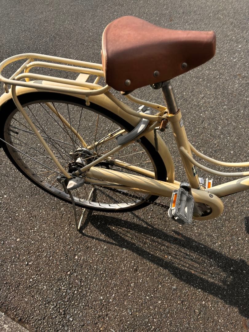 引き取り専用価格　ブリヂストン　ママチャリ　自転車　本体　カジュナ　ベージュ