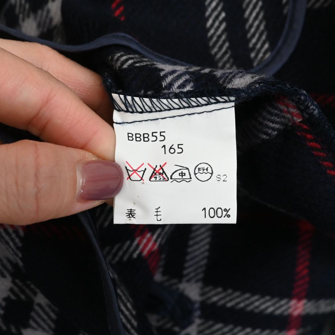 47946★年 バーバリーズ ステンカラーコート ライナー付き ノバチェック*