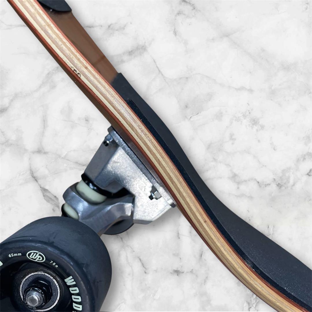 WP Carving ウッディープレス スケボー ブラウン 30inch