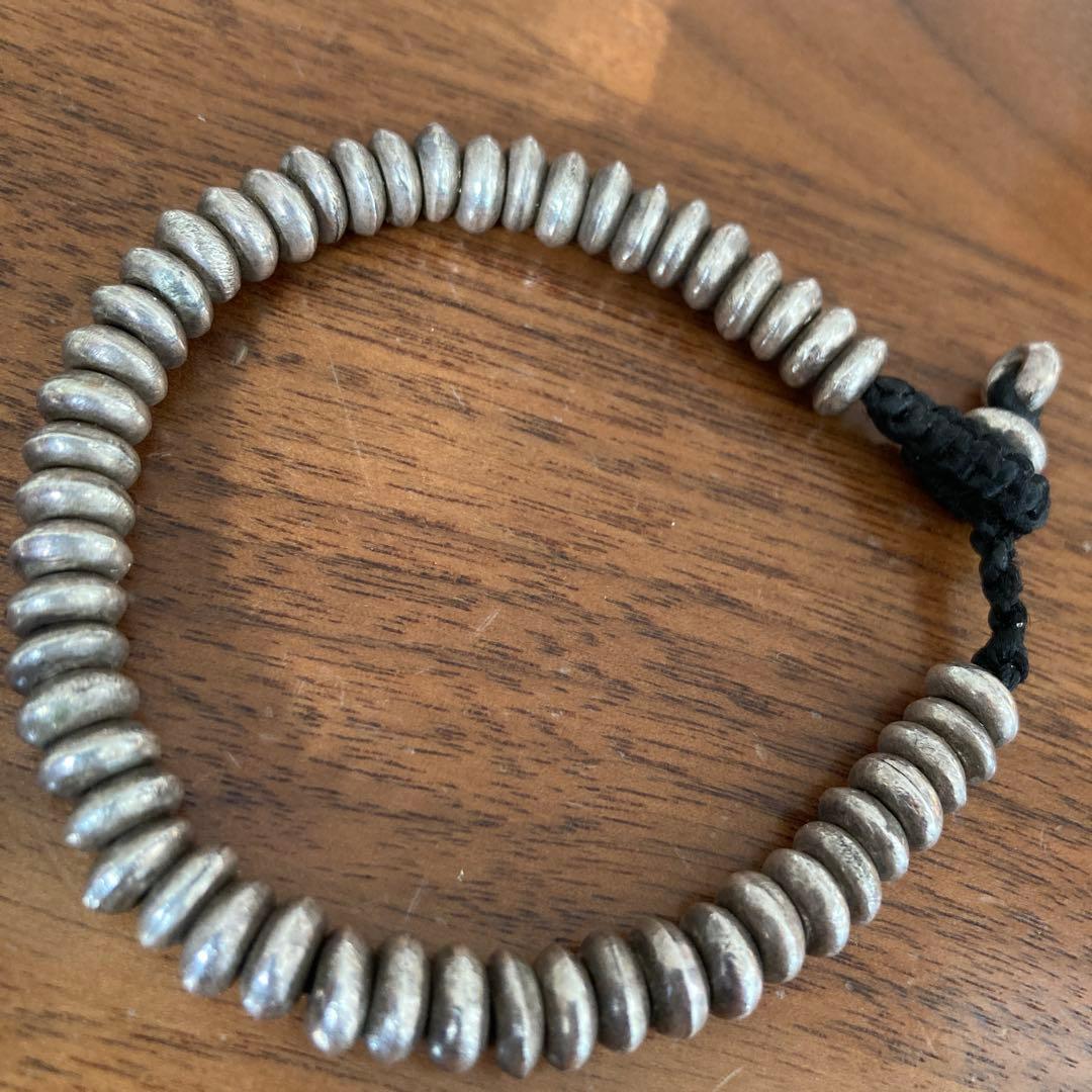 ヴィンテージ ナバホパール シルバー ブレスレット ブレス ビンテージ ナバホ