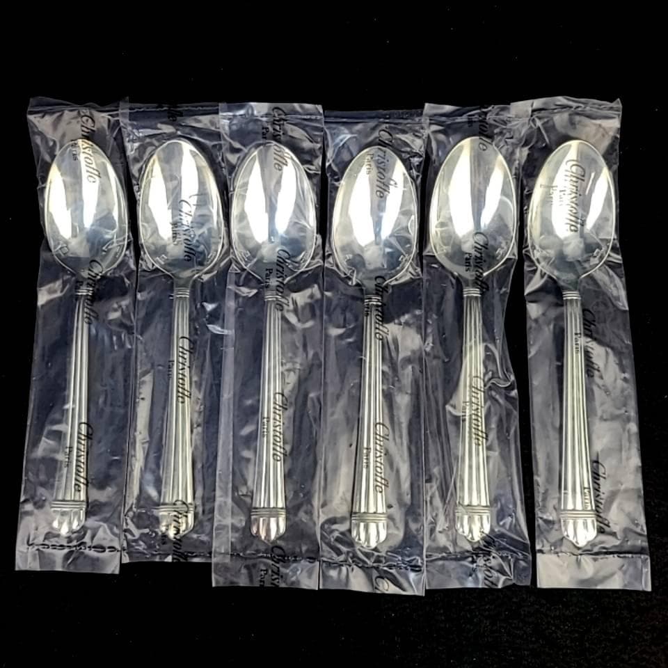 〇未使用〇クリストフル　アリア　6本　スタンダードスプーン