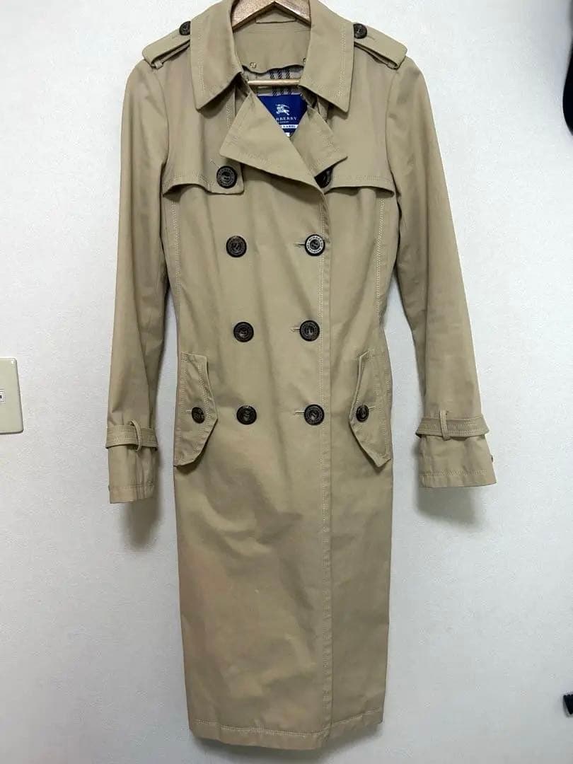 バーバリー ブルーレーベル トレンチコート 40 ライナー付