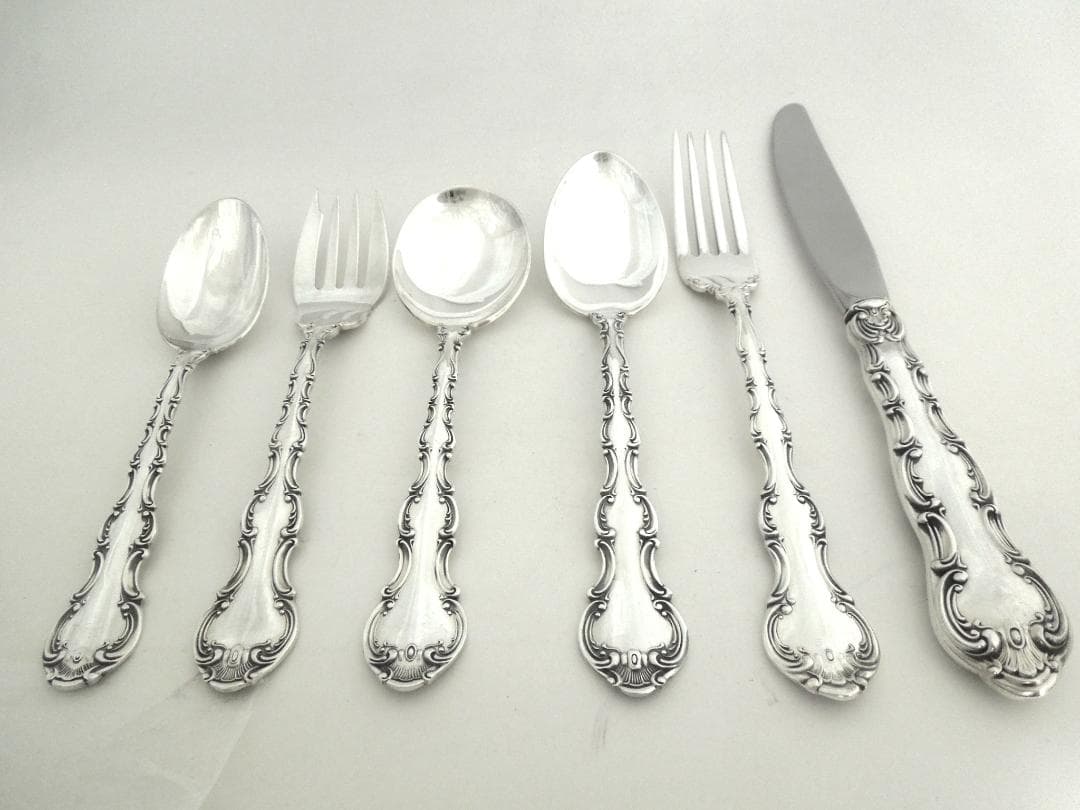 Gorham　スターリングシルバーカトラリー6本セット　純銀