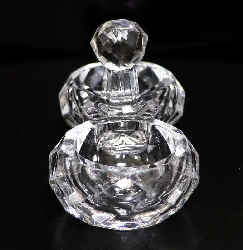 オールド・バカラ 特大 レアサイズ 塩入れ 大型 調味料入れ 切子 アクセサリー