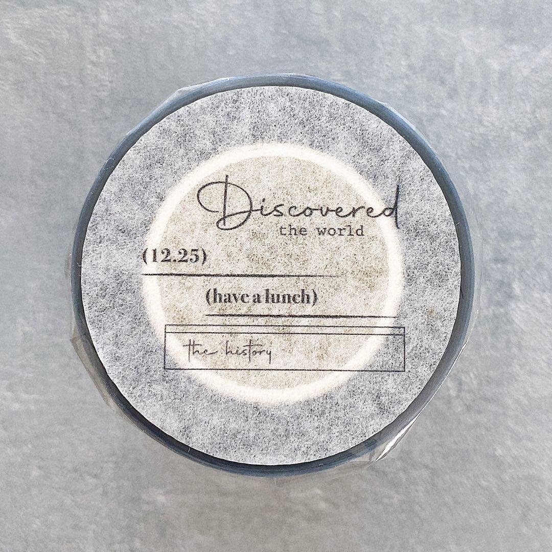 小花妈咪手帐《打底线条》海外マスキングテープ　マステ 【1984】