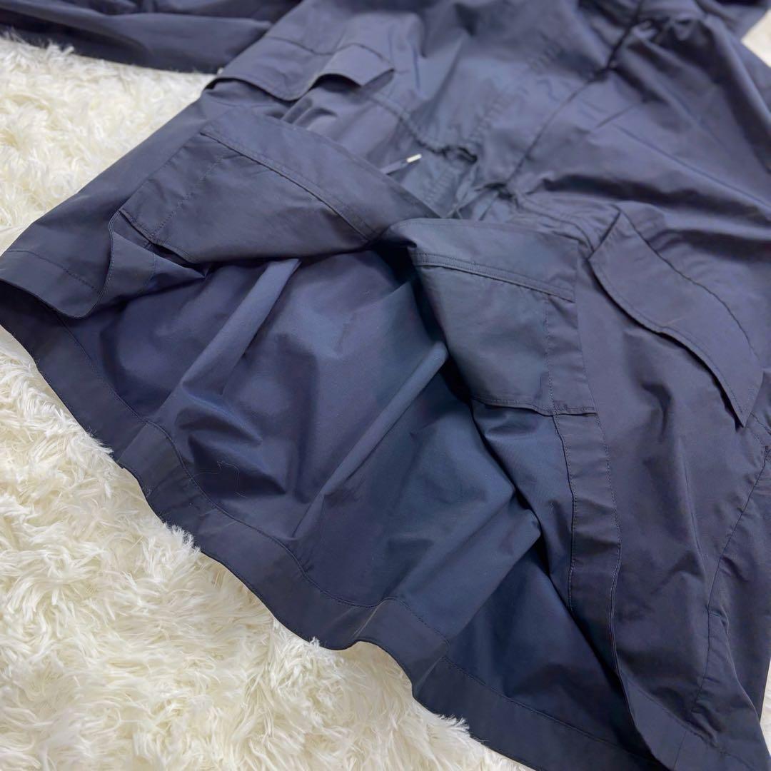 未使用級美品 Ballsey ライトタフタ フーデットショートコート