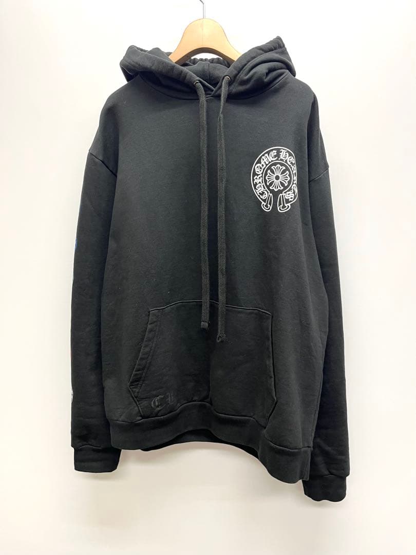 国内正規 Chrome Hearts クロムハーツ マルチカラー パーカー M