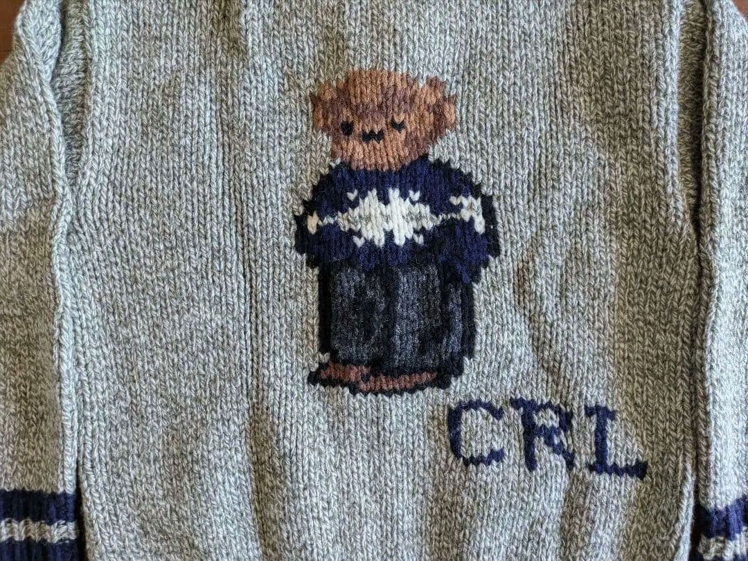 ラルフローレンカウチンジャケットセーター