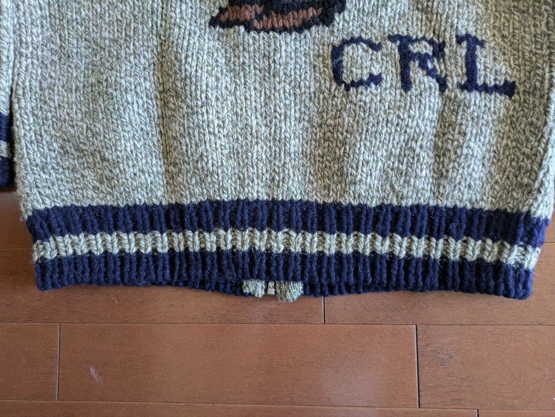 ラルフローレンカウチンジャケットセーター