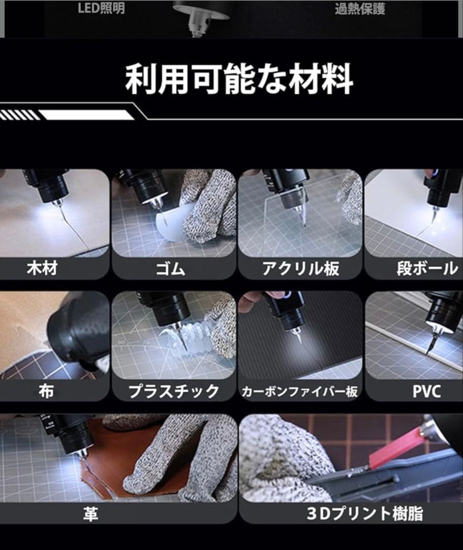 ※ 新品未使用 ※超音波電動カッターJAKEMY JM-Y10 PRO 日本仕様