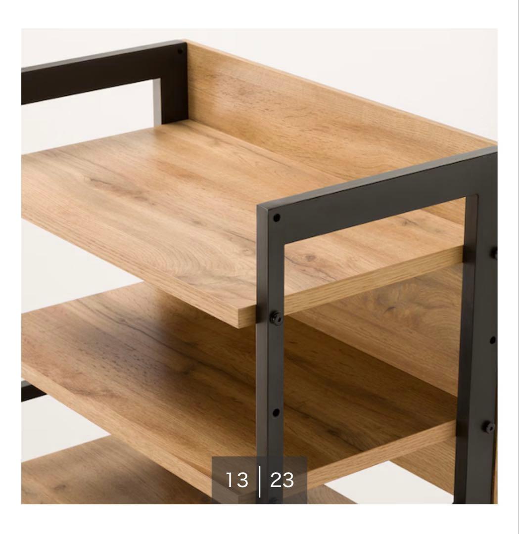 【ニトリ】レンジボード(IM301 60OP LBR) ライトブラウン幅60cm