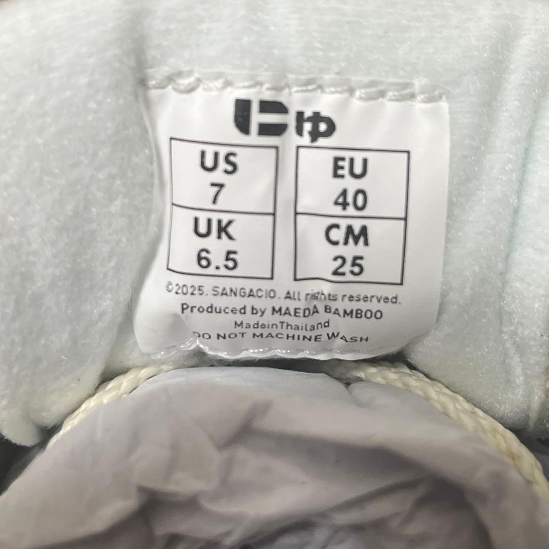 SANGACIO にゅ　スニーカー 25センチ 新品未使用