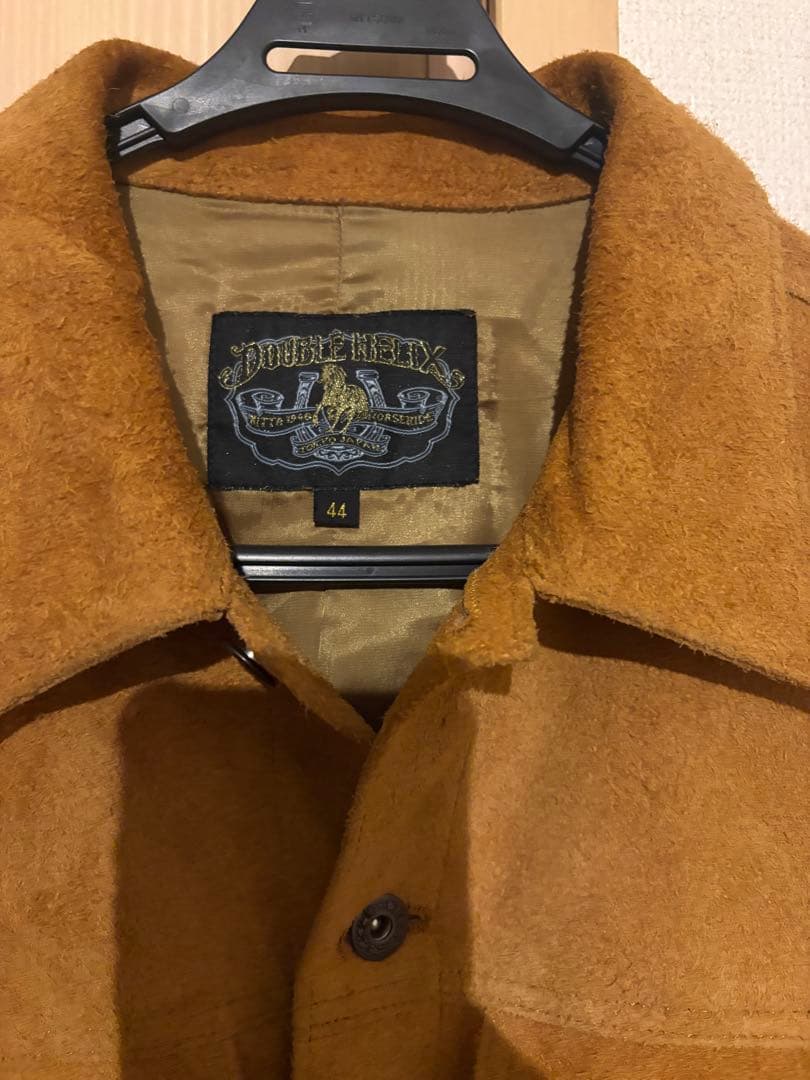 ダブルヘリックス　スエードジャケット 44