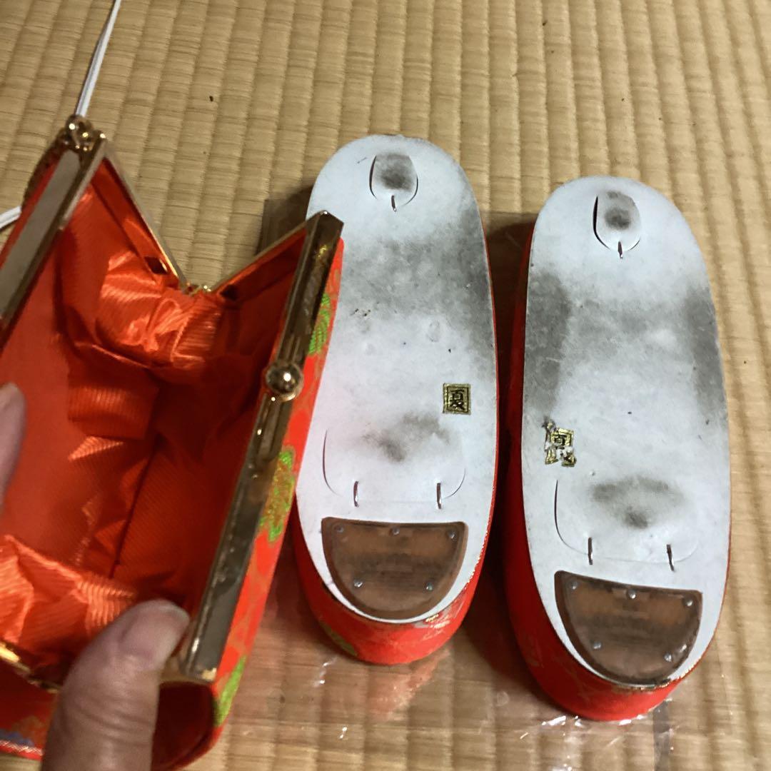 七五三小柄七歳用フルセット　帯幅14、5センチ　草履21センチ