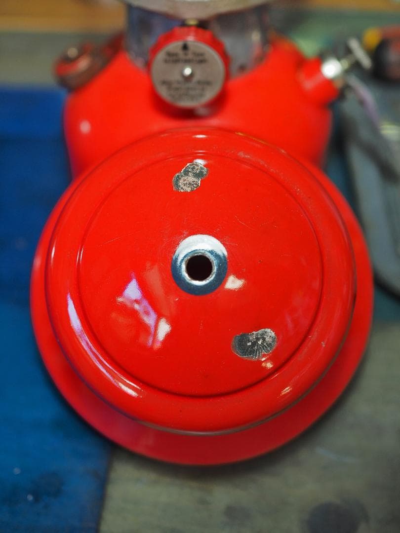 絶好調1960年4月 コールマン 200A ランタン（イエローボーダー） t88