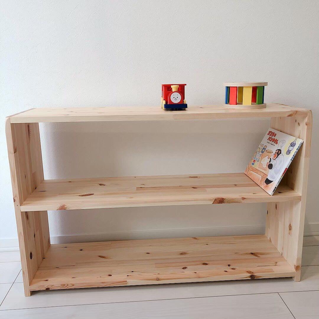 ◆◇送料込み◇◆おもちゃ棚 ハンドメイド モンテッソーリ オープンシェルフ