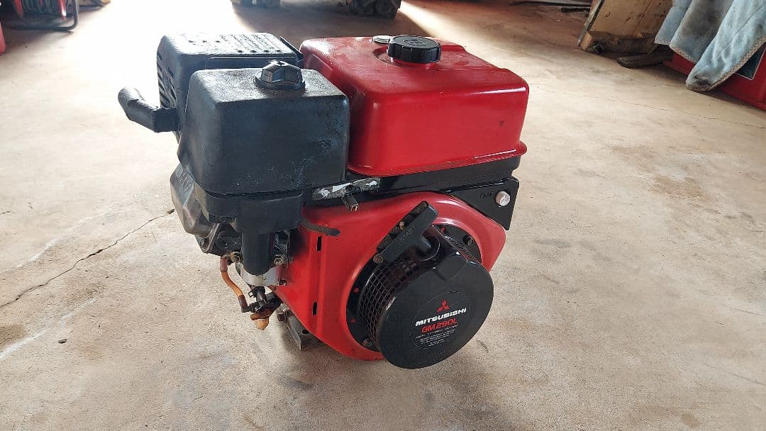 三菱GM290Lエンジン始動確認済