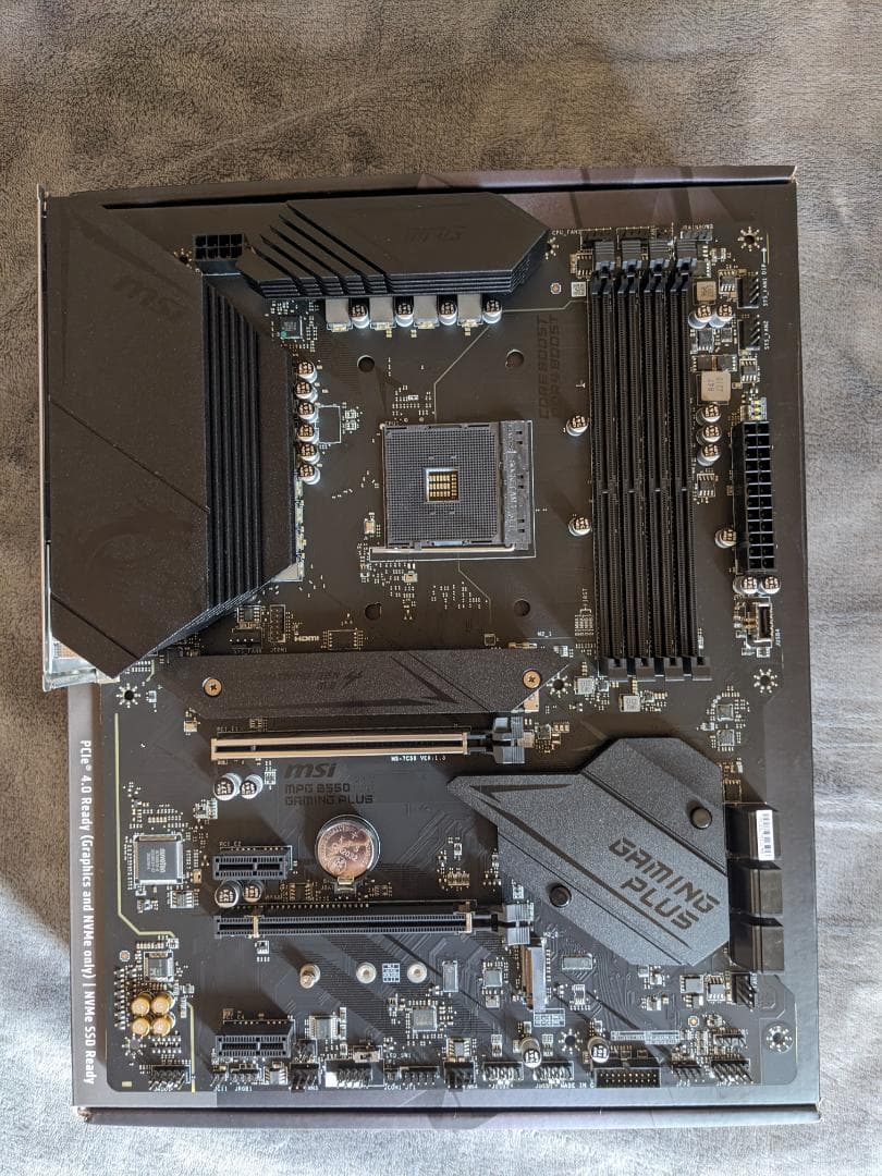 MSI MPG B550 GAMING PLUS マザーボード