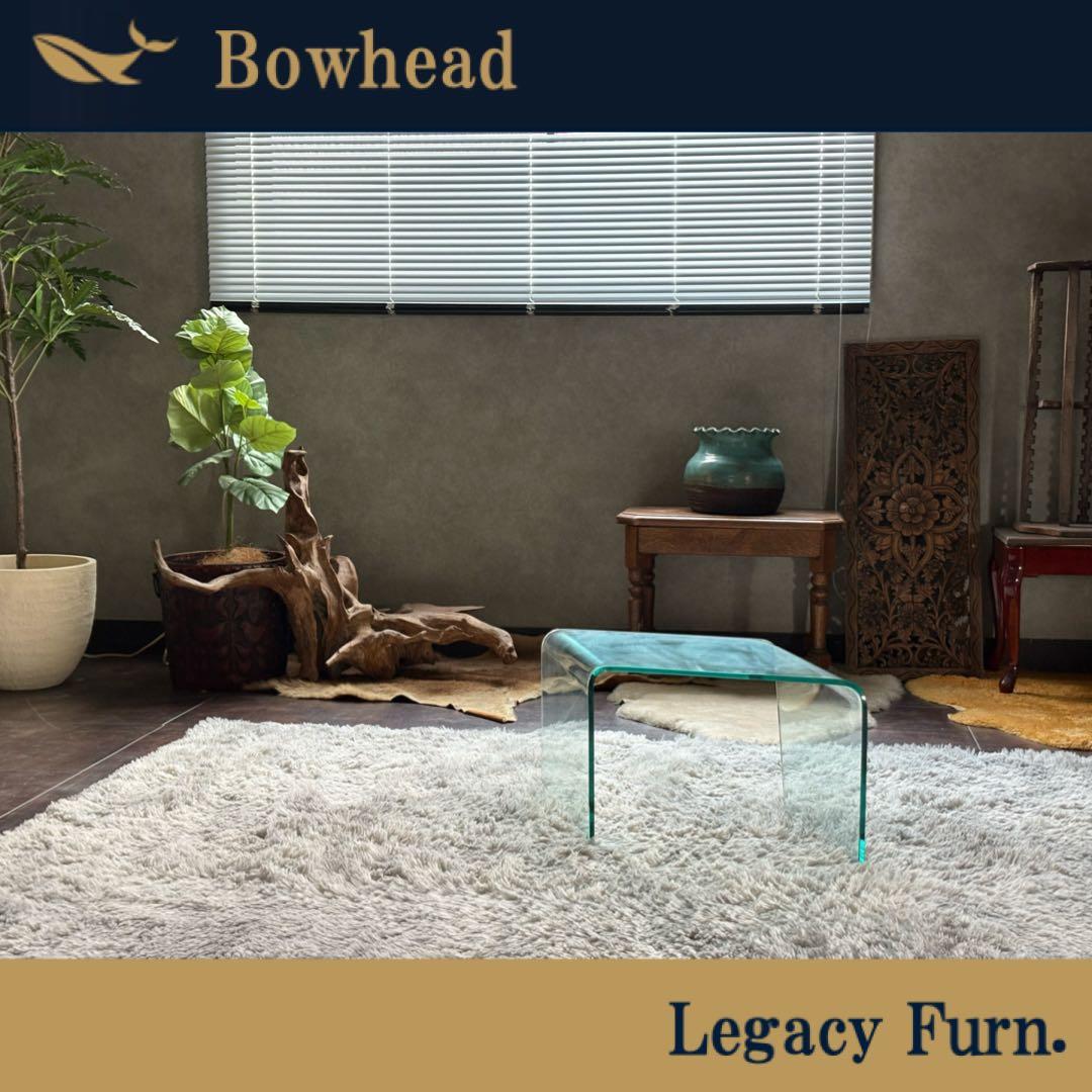 ①ガラステーブル　サイドテーブル　ローテーブル　斜めテーブル　高級家具　IZG