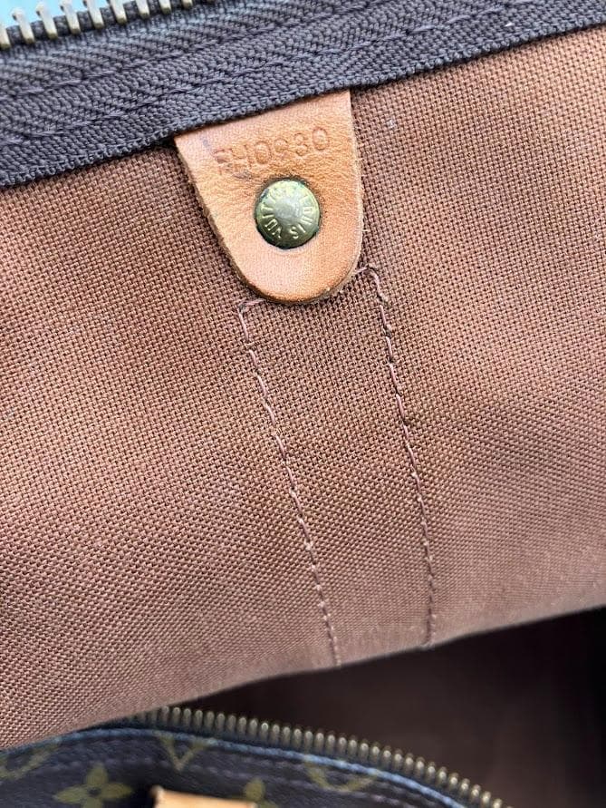 Louis Vuitton ボストンバッグ ブラウン モノグラム　キーポル60