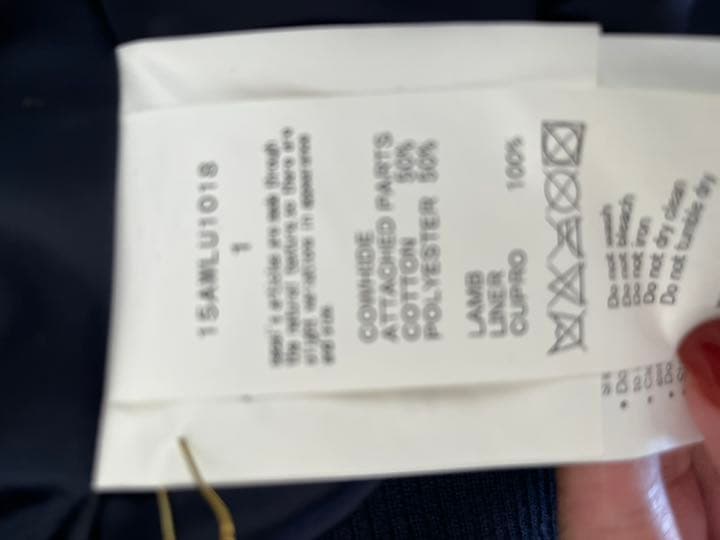 Sacai luck ライダースジャケット