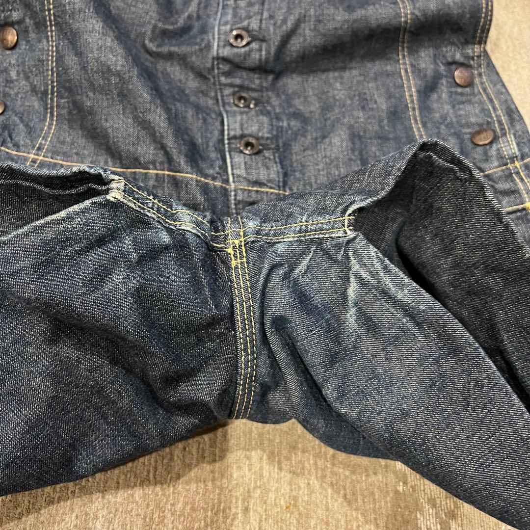 ⭐️美品　激レア⭐️KAPITAL キャピタル デニム　サロペット ショートパンツ