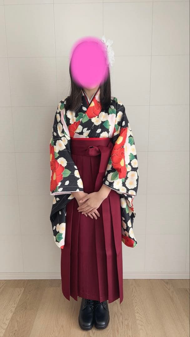 卒業式　小学生女子　袴セット　150cm