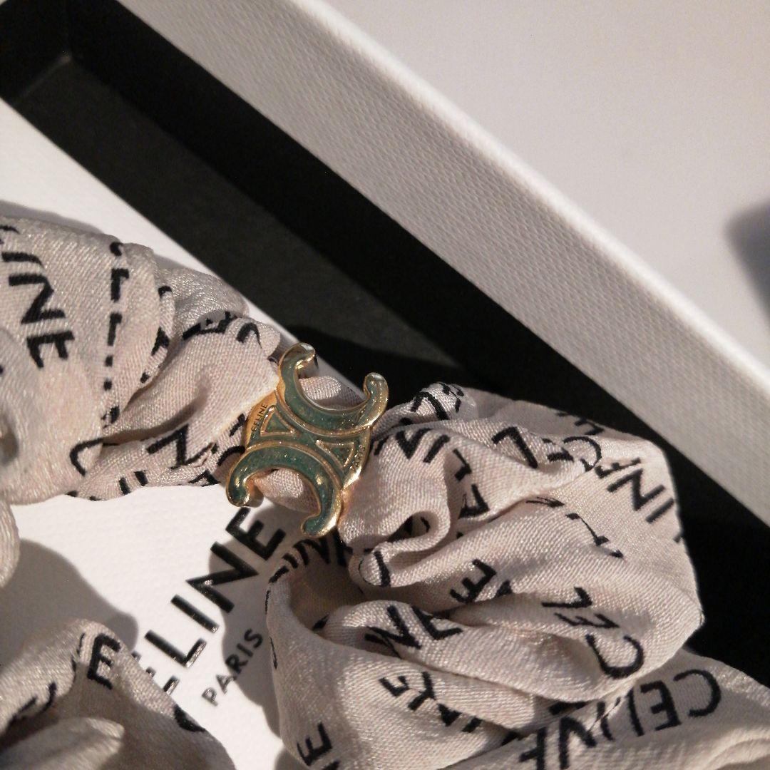 ※ゆん※CELINE シュシュ ベージュ