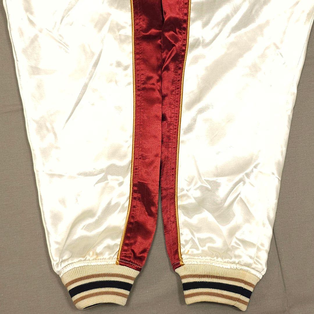 爆裂爛漫娘 サテン スカジャン 神輿 祭 和柄 F商会 バクレツ B-R-M 赤