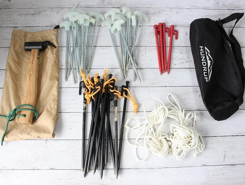 訳あり DOD ヤドカリテント T6-662-TN マット シート ポール付き