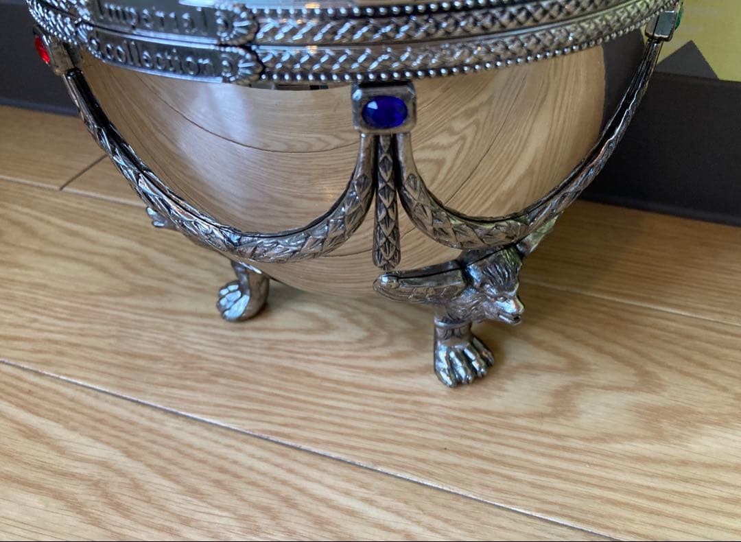 ラドガ インペリアルコレクション シルバー 空瓶 置物 アンティーク オブジェ