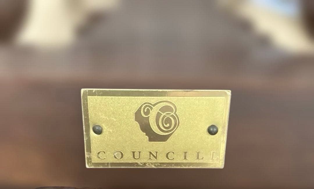 【送料無料地域限定】アンティーク　西洋カンセル社アインア様式猫脚チェア４脚セット