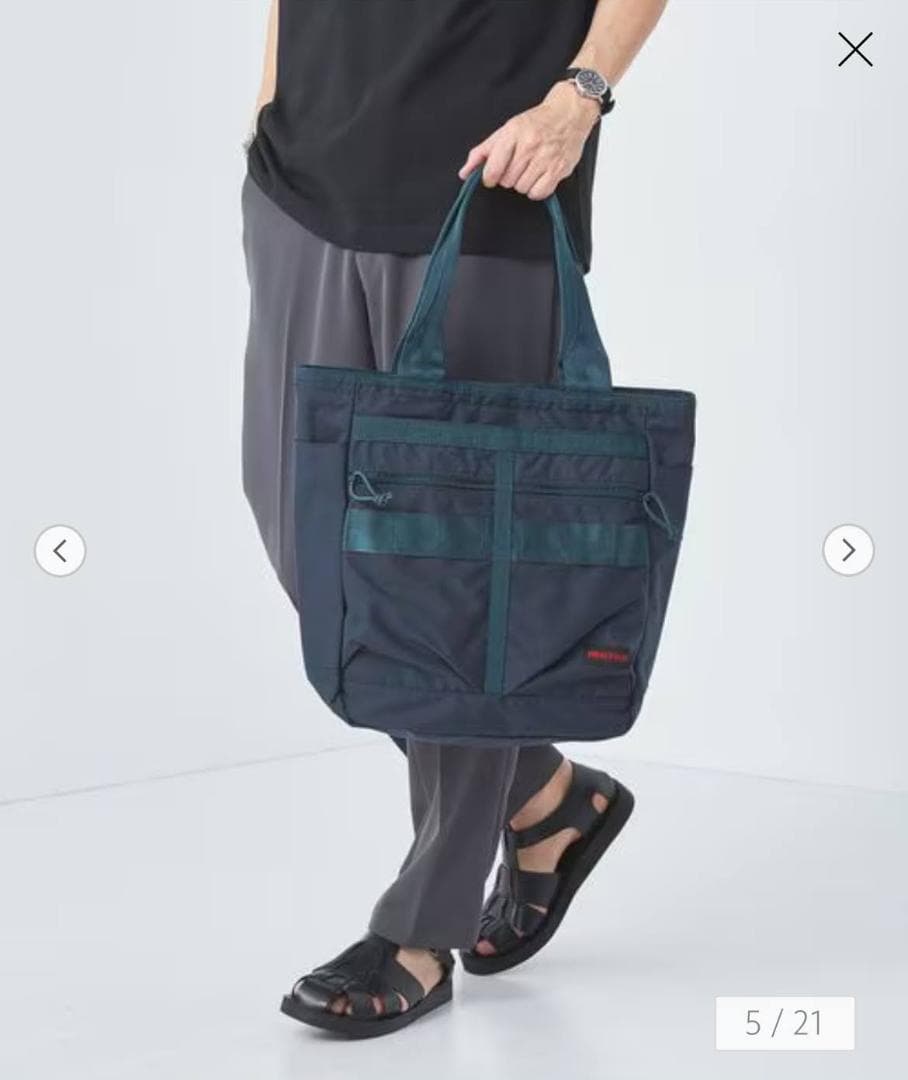 黒色／【別注】＜BRIEFING＞N/UR MISSIONB トート バッグ