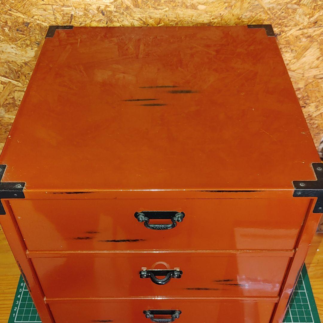 鬼滅の刃 昭和レトロ 抽斗3杯 素敵な小抽斗 チェスト 収納 インテリア 古道具