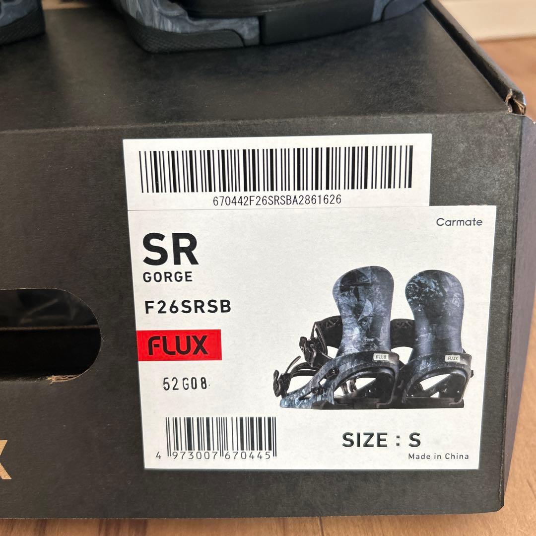 FLUX SR ビンディング 25-26'希少Sサイズ