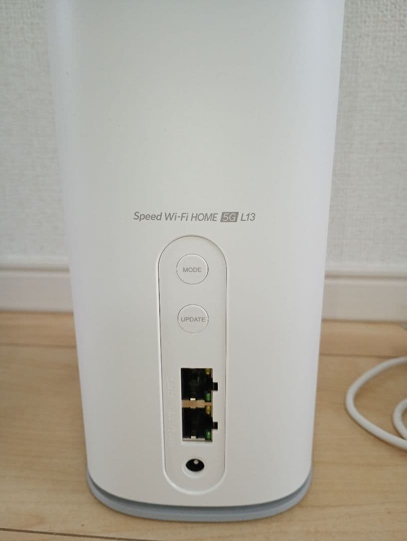 UQ WiMAX Speed wifi 5G ホームルーターL13 ZTR02