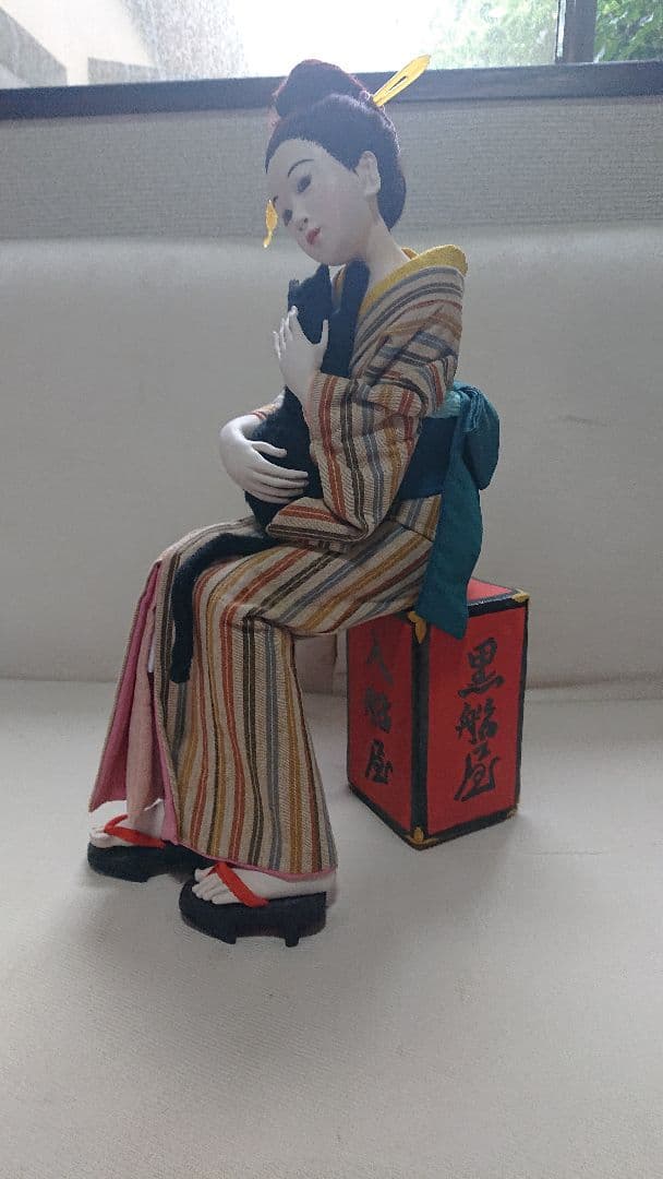 創作人形 竹久夢二 黒船屋