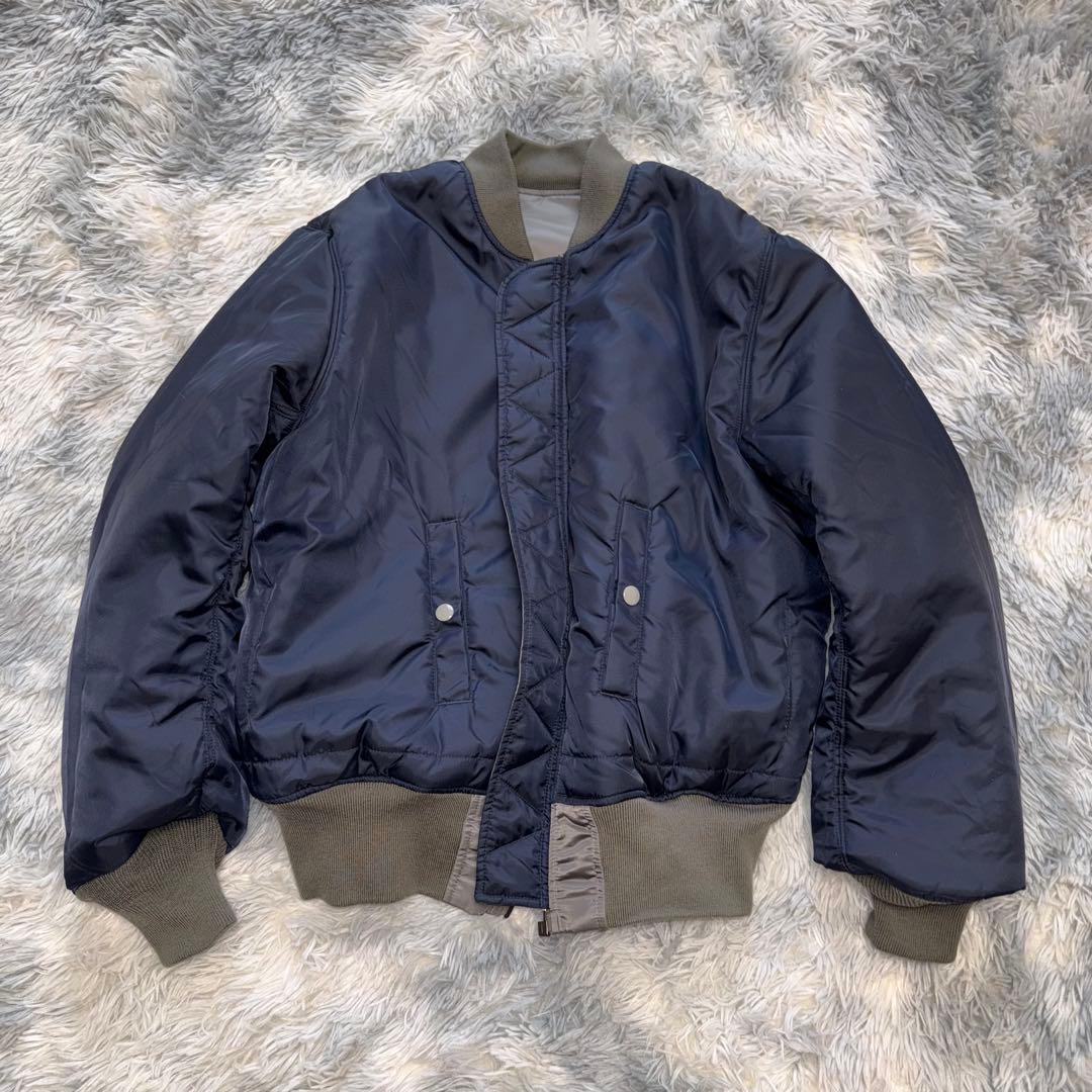 ALPHA INDUSTRIES アルファ MA-1 フライトジャケット S